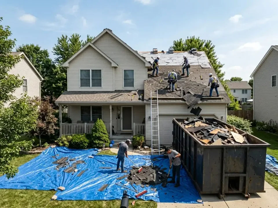roof-replacement-debris-remova-004 — frequently asked questions, Cheapest Dumpster Rentals in Navarre, FL